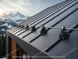 اهمیت و اصول مهندسی «برف‌گیر» در سقف‌های استندینگ سیم